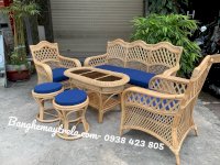 Sofa Mây Tự Nhiên Phòng Khách