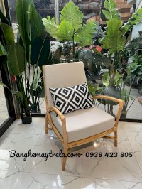 Ghế Mây Amchair- Ghế Sofa Đơn Mây Tự Nhiên