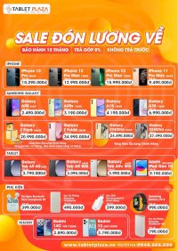 Lương Về Đón Sale Cùng Tabletplaza Thủ Dầu Một