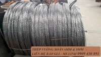 Thép Vuông Xoắn Đặc 6Mm - 8Mm Liên Kết Thanh La Grating