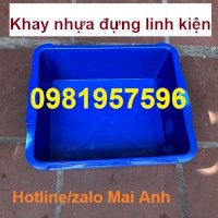 Khay Nhựa Đựng Linh Kiện Ốc Vít, Phụ Tùng, Khay Nhựa Đặc