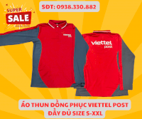 Áo Thun Viettel Post Mẫu Mới, Đủ Size S-Xxl.