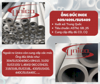 Ống Đúc 409/409S/Sus409 - Unico Steel