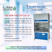 Tủ Hút Khí Độc Chịu Acid