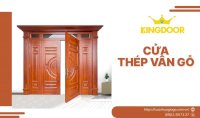 Cửa Thép Vân Gỗ Quận 1 - Bền Bỉ Và Đẳng Cấp