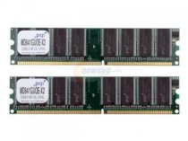 PQI Power Series - DDRam - 1GB (2x512MB) - bus 266MHz - PC 2100 kit