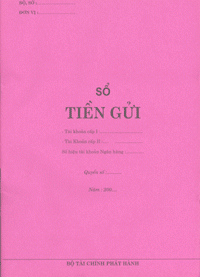 Sổ tiền gửi