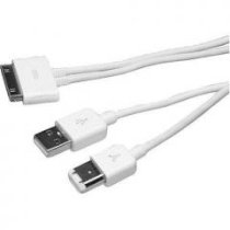Apple iPod Connector to USB and FireWire Cable