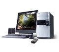 Máy tính Desktop Acer Aspire E500 (Intel Pentium D 820/2.8GHz/ Cache 2MB/ 800Mhz/EM64T)/256MB DDR2-533Mhz/ 80GB SATA/15" CRT) Linux