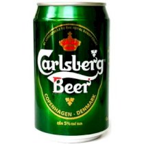 Bia lon Carlsberg