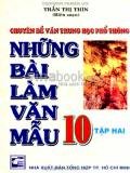 Chuyên Đề Văn THPT - Những Bài Làm Văn Mẫu 10 (Tập 2)