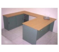 Desk with side desk D188-3GL