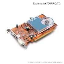 ASUS Extreme AX700PRO/TD/128M (ATI Radeon X700 PRO, 128MB, GDDR3, 128-bit, PCI Express x16) 