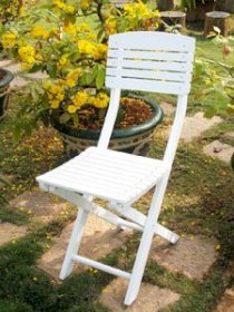 White Folding Chair C-THV/532