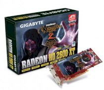 GIGABYTE GV-RX26T256HP-B (ATI Radeon HD 2600 XT, 256MB, GDDR4, 128-bit, PCI Express x16)