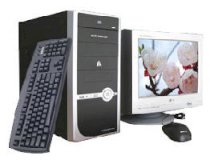 Máy tính Desktop Keyman Office Pro, Intel Dual Core E2160(2x1.8Ghz, 1MB L2 Caches), 512MB DDR2 667MHz, 80GB SATA HDD, PC DOS