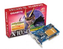 Gigabyte GV-R105256DP2-RH (ATI Radeon X1050, 256MB GDDR2, 128 bit, AGP 8X) 