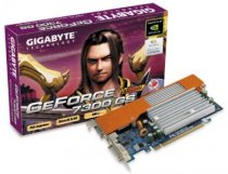 GIGABYTE GV-NX73G128D (NVIDIA GeForce 7300GS, 256MB (128MB on board), 64-bit, GDDR2, PCI Express x16)