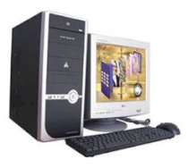 Máy tính Desktop Keyman Office PC,Intel 945GZ Intel Pentium Dual Core(2x1.6GHz, 1MBCaches), 256MB DDR2 533MHz, 80GB SATA HDD, PC DOS