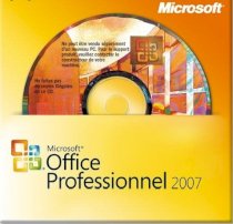 Office Professional Plus 2007 Win32 English Disk Kit MVL CD