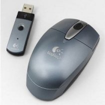  Logitech Cordless Optical Mouse for Notebooks