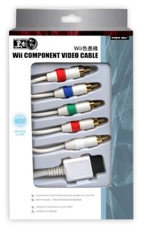BLACKHORNS Wii Component Video Cable