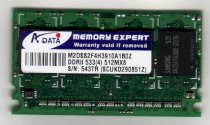 A-DATA - DDRam - 256MB - Bus 533MHz -PC 4200 for Notebook