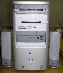 Máy tính Desktop HP Pavilion A1345L (Intel Pentium 4 3.06GHz, 533MHz FSB, 1MB L2 Cache, 256MB DDR, 80GB SATA HDD, PC Dos) Không kèm màn hình