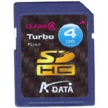 ADATA SDHC 4GB CLASS6