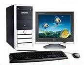 Máy tính Desktop Thánh Gióng Office TGP30R1160-17CF, Intel Prntium 4(3.0GHz, 1MB L2 Cache, 800MHz FSB), 1GB DDR2 667MHz, 160GB SATA HDD, PC DOS