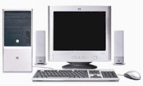 Máy tính Desktop HP Pavilion Desktop G1260L (Pentium D820 Dual Core 2.8GHz/ 2MB Cache/ 512MB DDR2/ 80GB HDD / 17" CRT HP) PC Dos