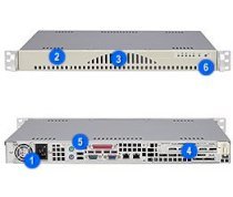 LifeCom SuperMicro 1U Server Rack SP3000 M103-XDCI