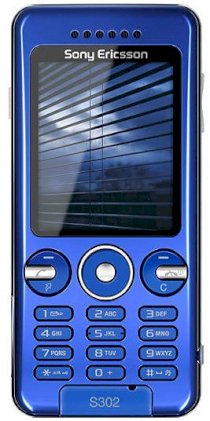 Sony Ericsson S302 Crystal Blue