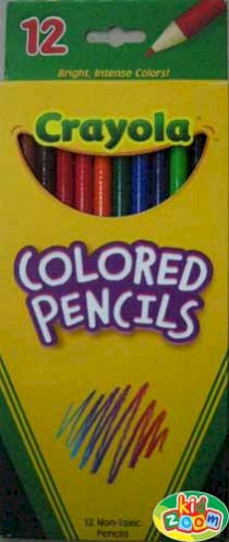 Bút Màu Crayola 12 Màu (Colored Pencils) 4012