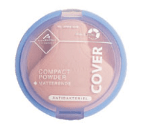 Phấn phủ Manhattan Clearface Cover Compact Powder mattierend Mã màu 76 sand