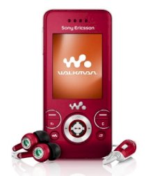 Sony Ericsson W580i Red