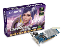 Gigabyte GV-NX84S256HE (NVIDIA GeForce 8400 GS, 256MB, 64-bit, GDDR2, PCI Express 2.0 x16) 