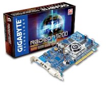 GIGABYTE GV-R9264DH (ATI Radeon 9200, 64MB DDR, 128 bit, AGP 8X) 