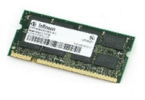 Infineon - DDRam - 1GB - Bus 266MHz - PC 2100 For Laptop 