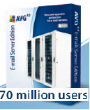 AVG E-mail Server Edition (10 users - 2 years) - Bảo vệ E-Mail server.