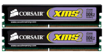 Corsair (TWIN2X4096-6400C5) - DDR2 - 4GB (2x2GB) - bus 800MHz - PC2 6400 kit