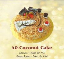 40 - Coconut Cake