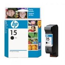 HP 15 Black Inkjet Print Cartridges (C6615DA)