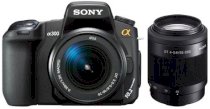 Sony Alpha DSLR-A300X (DT-18-70 standard zoom and 55-200mm) Lens Kit 