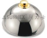 Nắp đậy đĩa inox tròn cao cấp Ф 25cm Sunnex