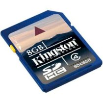 Kingston SDHC 8GB Class 4 130x 