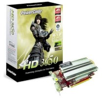 PowerColor SCS3 HD3650 (AX3650 512MD2-S3) (ATI Radeon HD 3650, 512MB, 128-bit, GDDR2, PCI Express x16 2.0) 