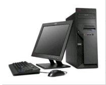 Máy tính Desktop Lenovo-IBM ThinkCentre M55 (9637–AH8) (Intel Pentium D 925 3.0GHz, 512MB RAM, 80GB HDD, VGA Intel GMA 950, PC DOS, Monitor IBM 15 inch CRT E54)