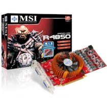 MSI R4850-2D1G-OC (ATI Radeon HD 4850, 1GB, 256-bit, GDDR3, PCI Express x16 2.0)