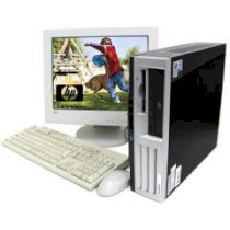 Máy tính Desktop HP-Compaq DC7700 (ET090AV) (Intel Core 2 Duo E4400 2.0GHz, 512MB RAM, 160GB HDD, VGA Integrated Intel GMA 3000, Windows XP Professional, Monitor HP 15 inch CRT)